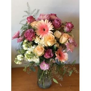 Shining Light Bouquet in Westport MA, Amber Rose Floral Design 